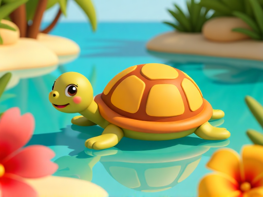 Turtle's Math Race
